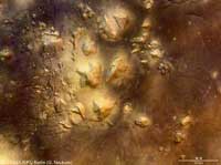 'Лицо' на Марсе снятое с близкого расстояния